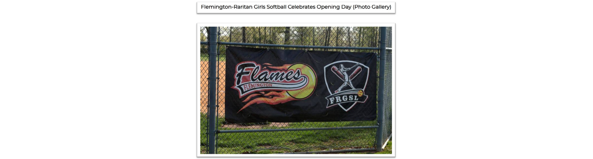Opening Day - We Made the Paper