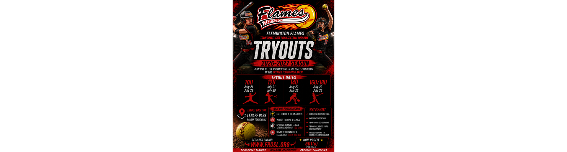 Flames Tryouts